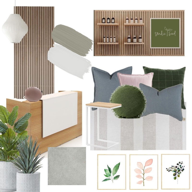 Studio Seed Reception Mood Board by Holm & Wood. on Style Sourcebook