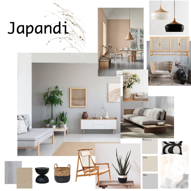 Japandi 2 Mood Board by Anel du Plessis on Style Sourcebook