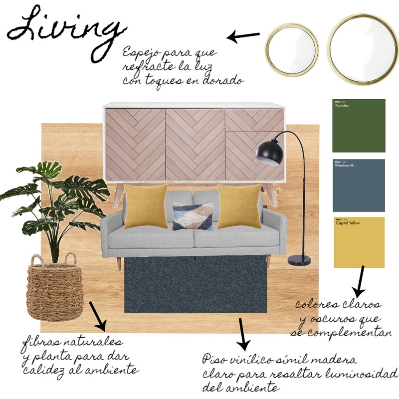 living Mood Board by laurizzo on Style Sourcebook
