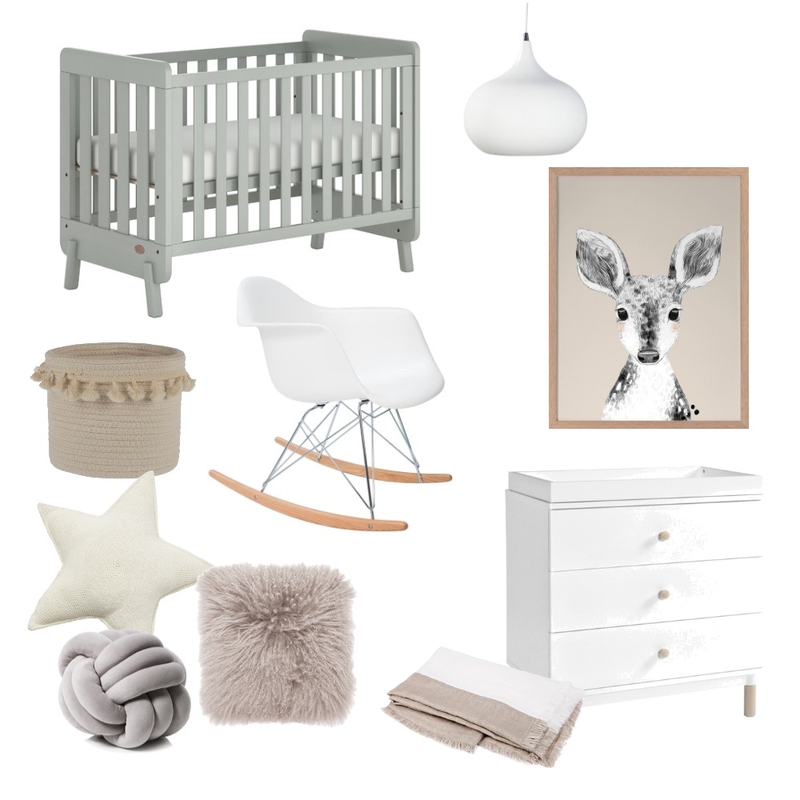 Neutral nursery Mood Board by Karen on Style Sourcebook