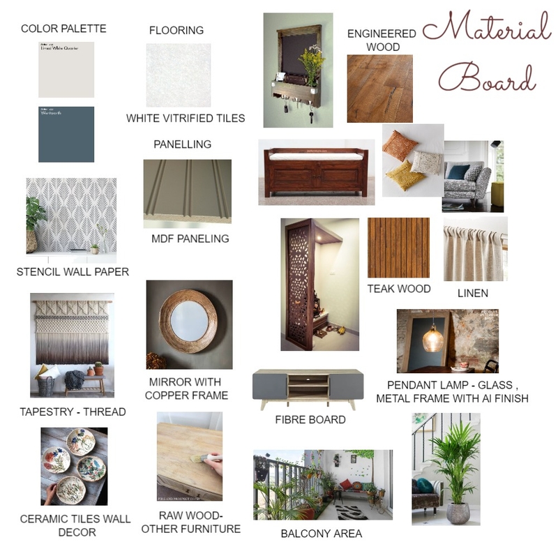 materials Mood Board by Akshaya on Style Sourcebook