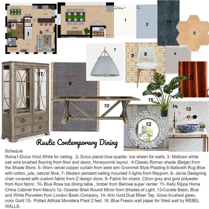 dining Mood Board by rachna mody on Style Sourcebook