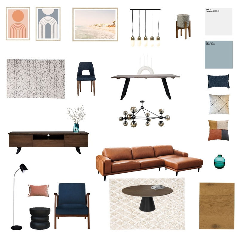 mid century living 2 Mood Board by lwpea on Style Sourcebook