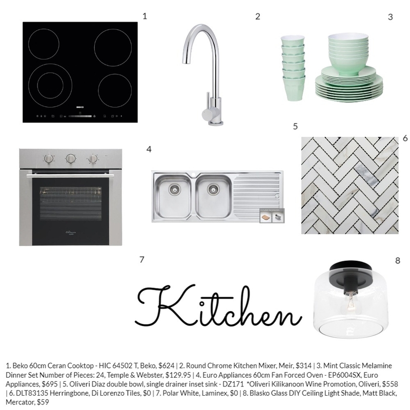 Kitchen Mood Board by EmTeach123 on Style Sourcebook