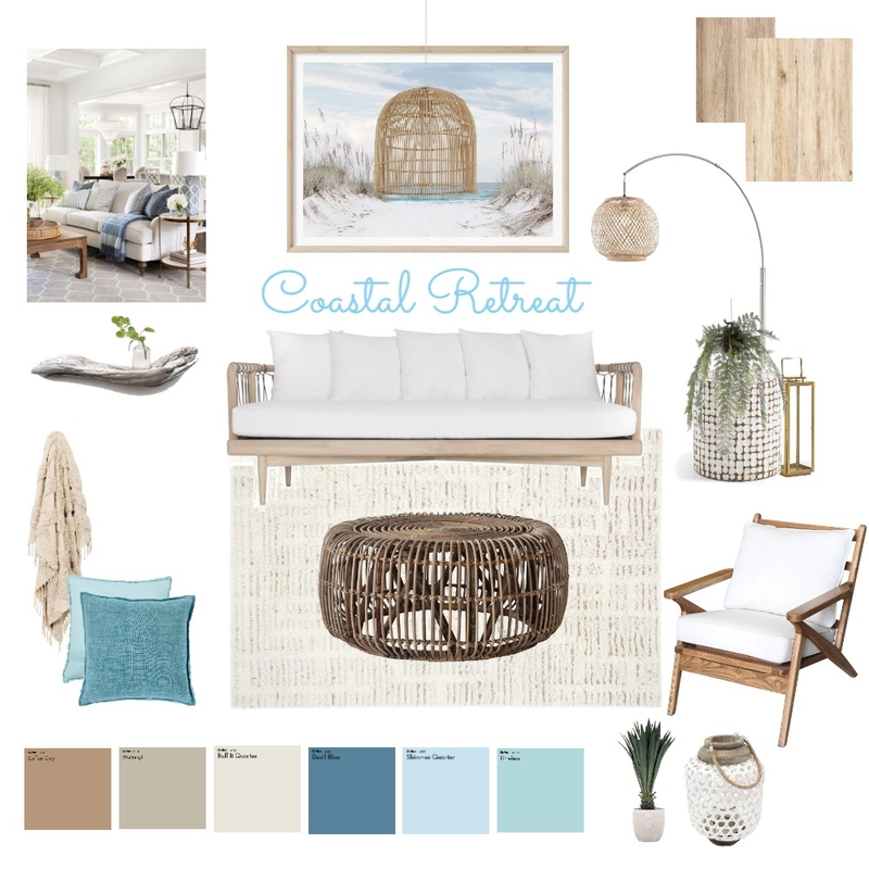 Coastal Retreat Mood Board by ryangentles on Style Sourcebook