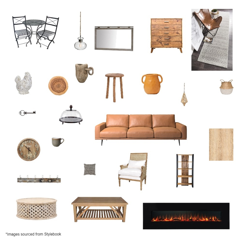 Rustic mood board Mood Board by maddiebrown on Style Sourcebook