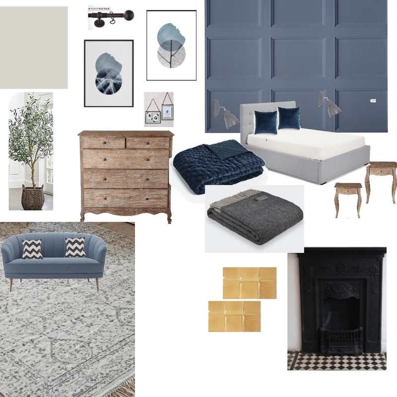 Goldblatt Bedroom 3 Blues Mood Board by Jillyh on Style Sourcebook