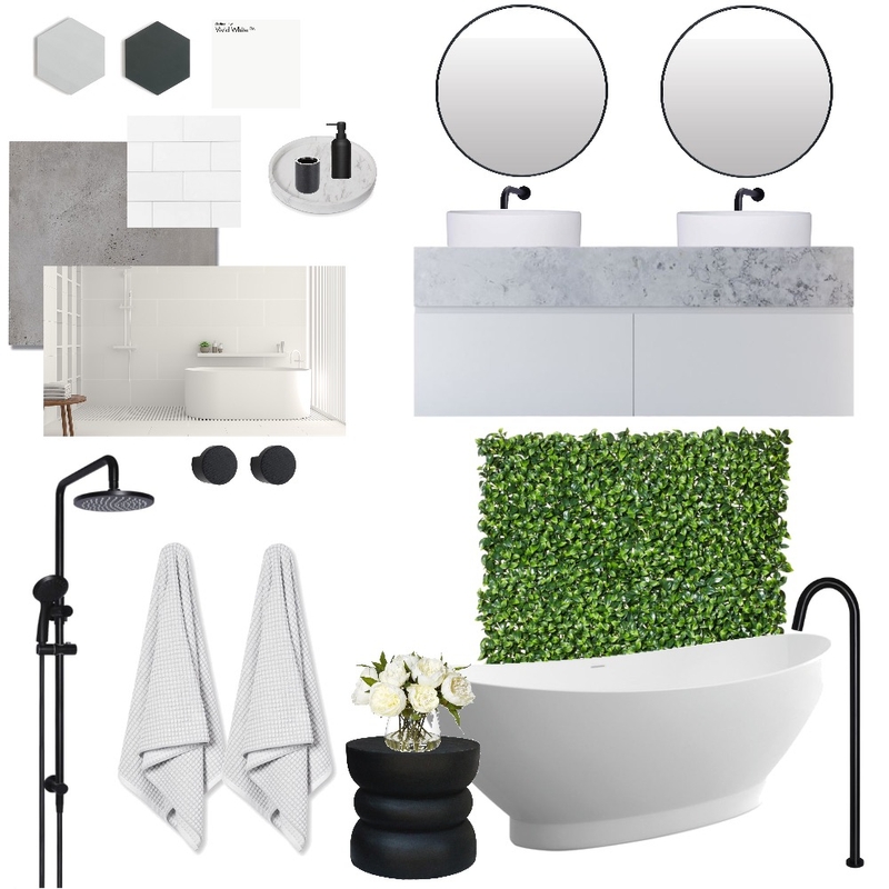 Bathroom Mood Board by 16 Manor on Style Sourcebook