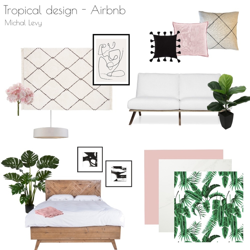 Tropical design - Airbnb Mood Board by MichaLev on Style Sourcebook