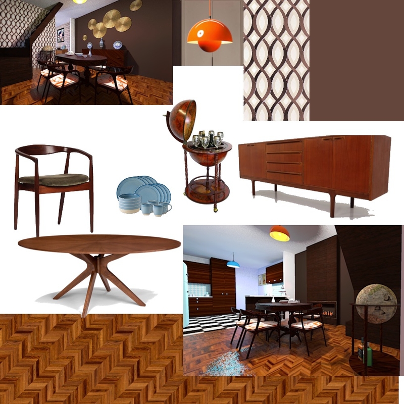 mid century dinning Mood Board by marie riv on Style Sourcebook