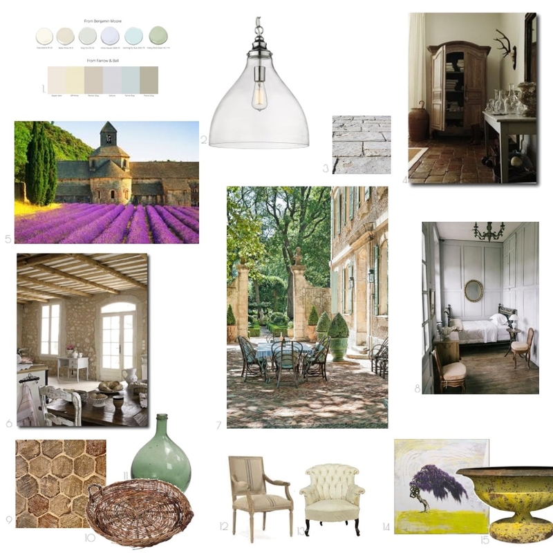 French Provincial Rustic Mood Board by michelle@cmbar.net on Style Sourcebook