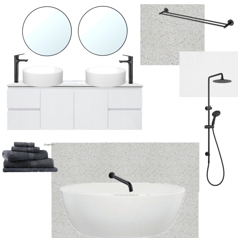 Ensuite Mood Board by Petkovskit on Style Sourcebook