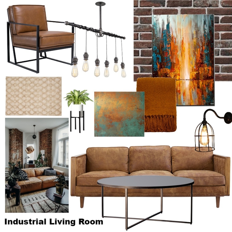 industrial Mood Board by alexgumpita on Style Sourcebook