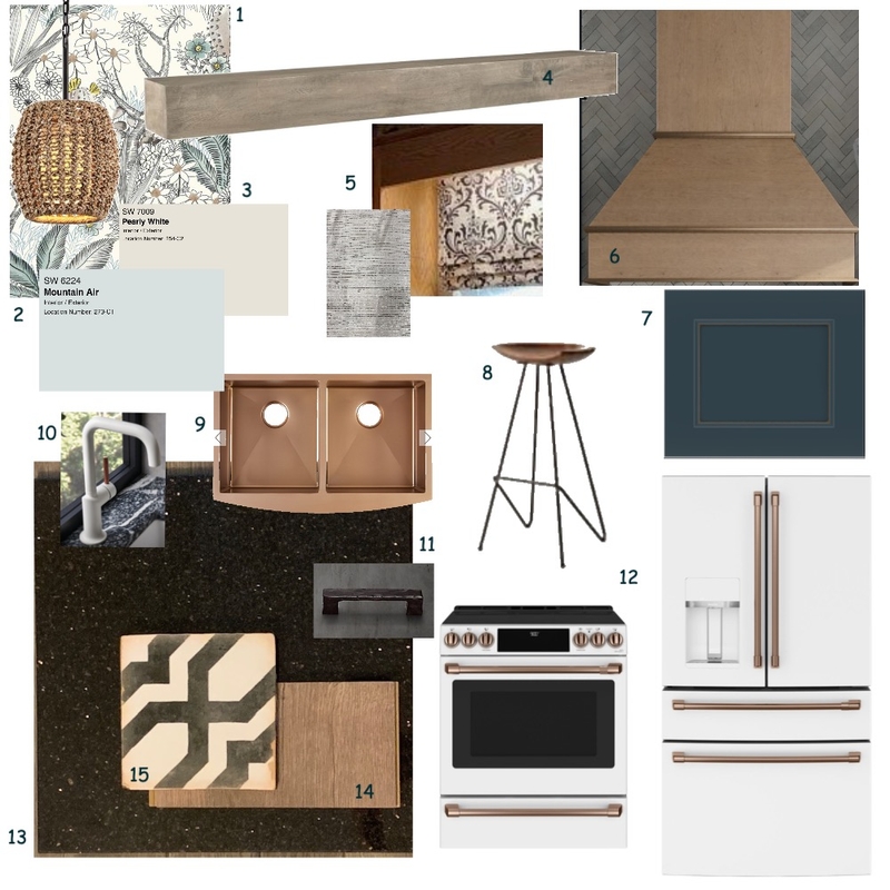 Rustic Copper Kitchen Mood Board by lauramarindesign on Style Sourcebook