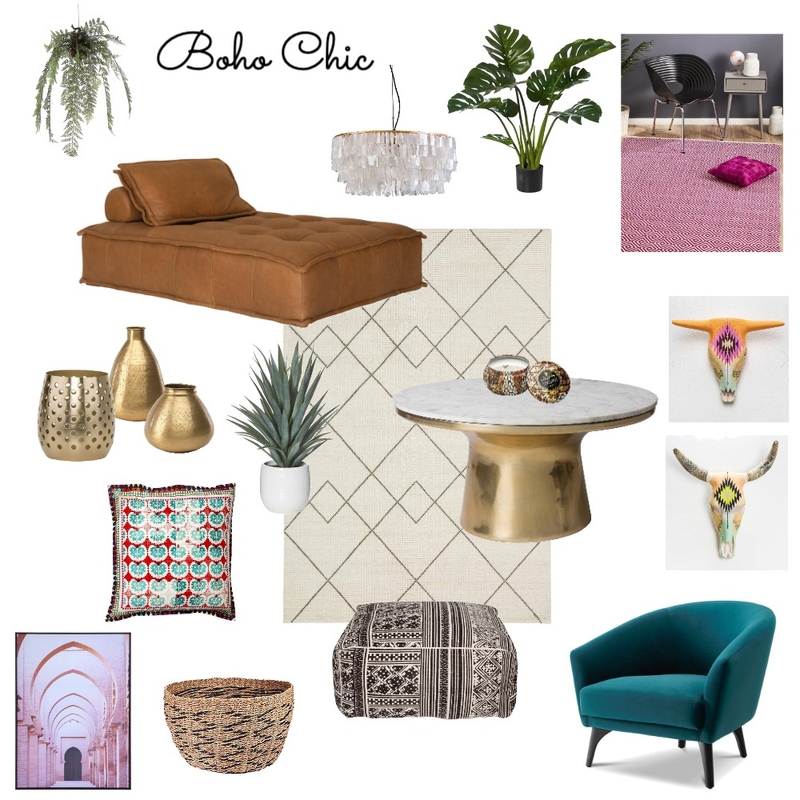 Boho Chic Mood Board by Moon Gemello on Style Sourcebook