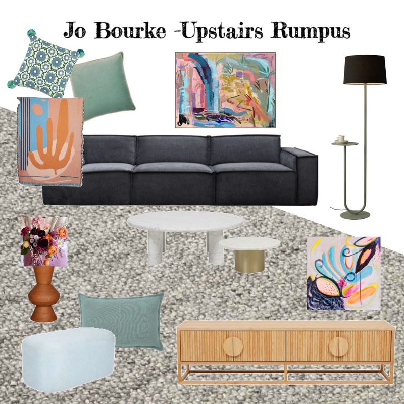 Jo Bourke -Upstairs Rumpus Mood Board by BY. LAgOM on Style Sourcebook