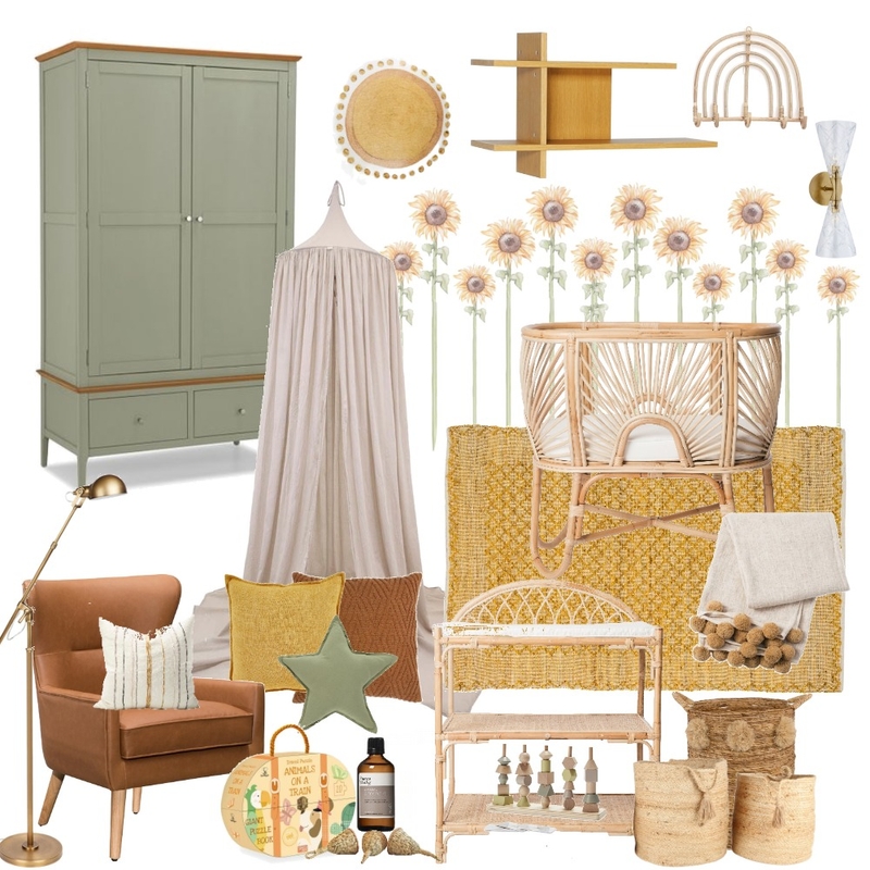 Nursery Mood Board by Harluxe Interiors on Style Sourcebook