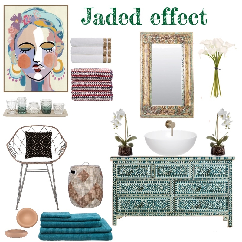 Jaded Effect Mood Board by Louise Kenrick on Style Sourcebook