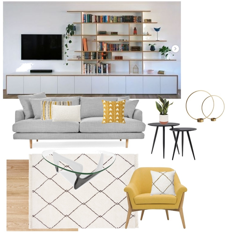 Contemporary living Mood Board by BRAVE SPACE interiors on Style Sourcebook