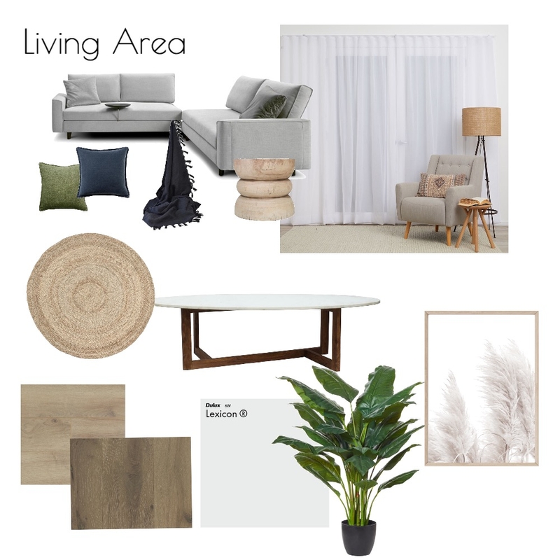 Living Area Mood Board by BridgetCosca on Style Sourcebook