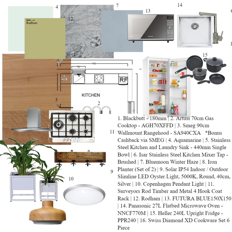 Kitchen Room Mood Board by satishbajirao on Style Sourcebook