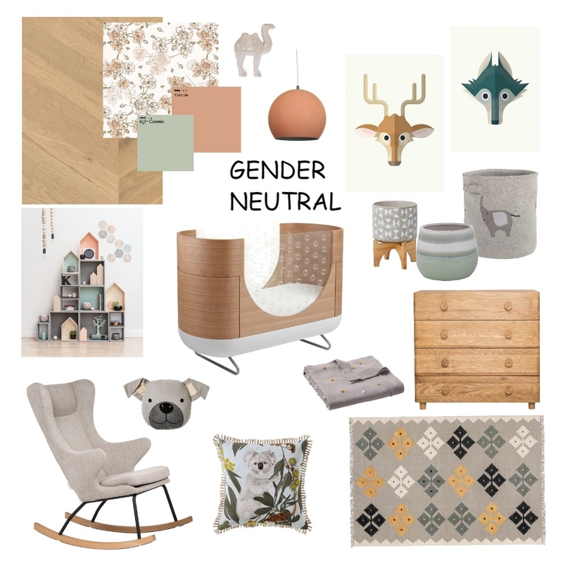 GENDER NEUTRAL MOODBOARD Mood Board by georgiamurphy on Style Sourcebook