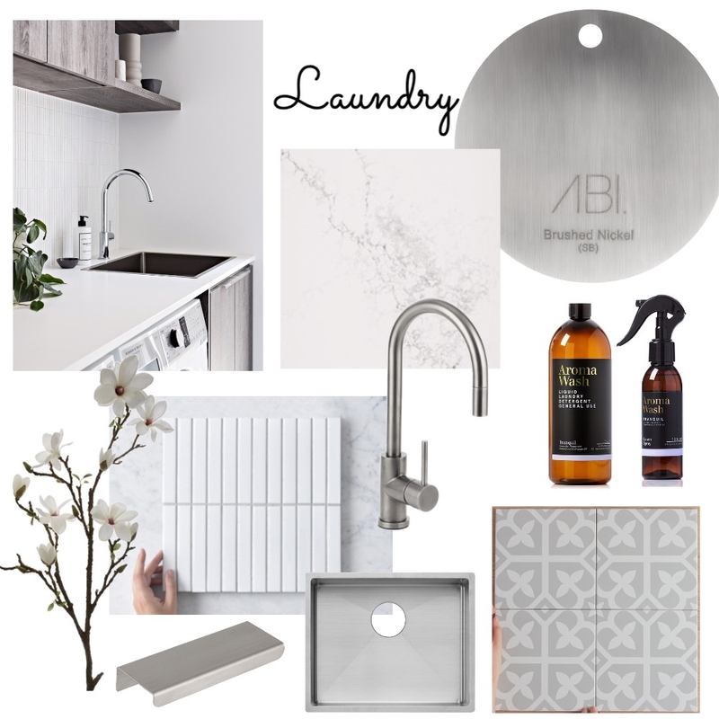 Laundry Mood Board by ellygoodsall on Style Sourcebook