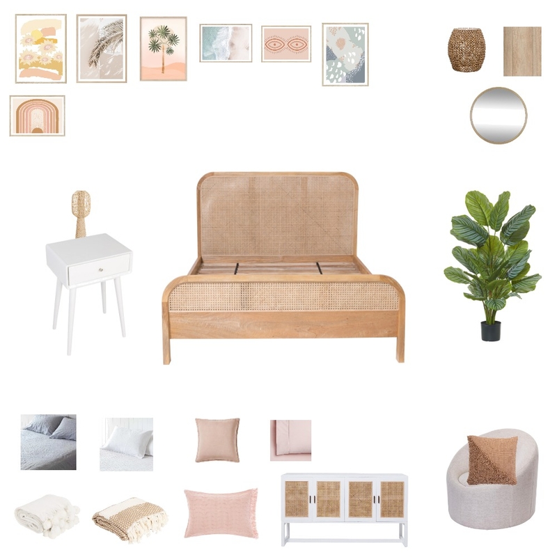 Lola- Soft Bedroom Mood Board by KylieJack on Style Sourcebook