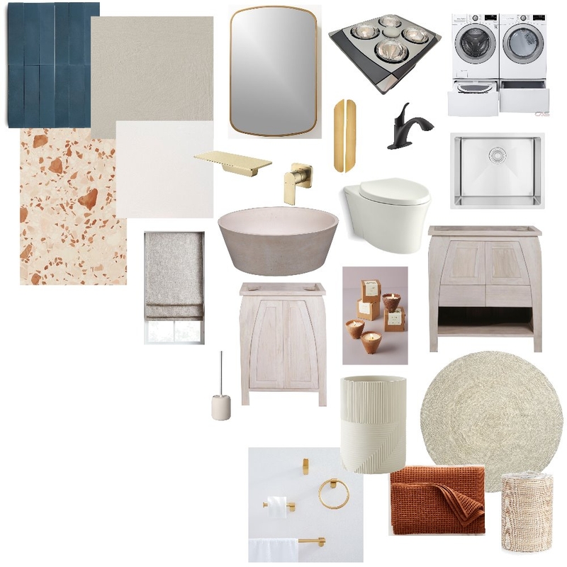 WC/Laundry Mood Board by ShaeGriffiths on Style Sourcebook