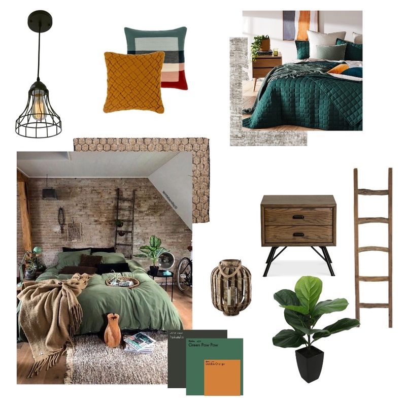 Industrial bohemian Mood Board by helena on Style Sourcebook