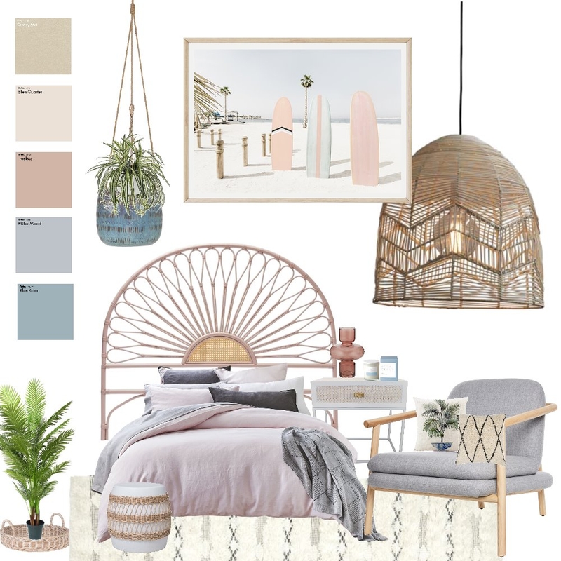 Calm Coastal Bedroom V2 Mood Board by Bright Robyn on Style Sourcebook