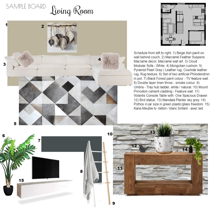 living room Mood Board by Eestin Bubb on Style Sourcebook