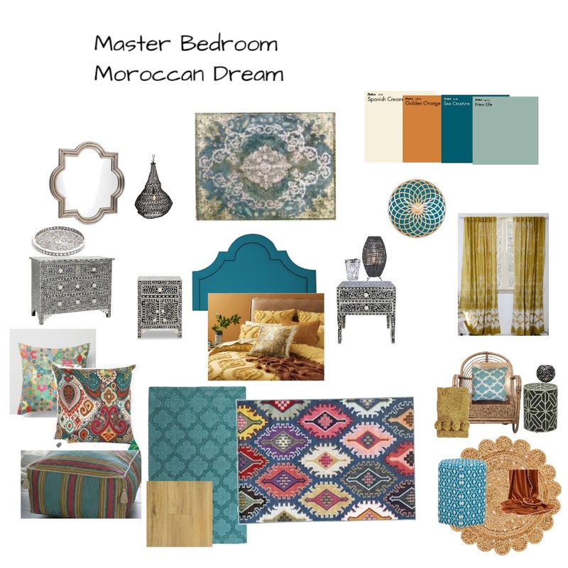 Morrocan moodboard Mood Board by mjallen on Style Sourcebook