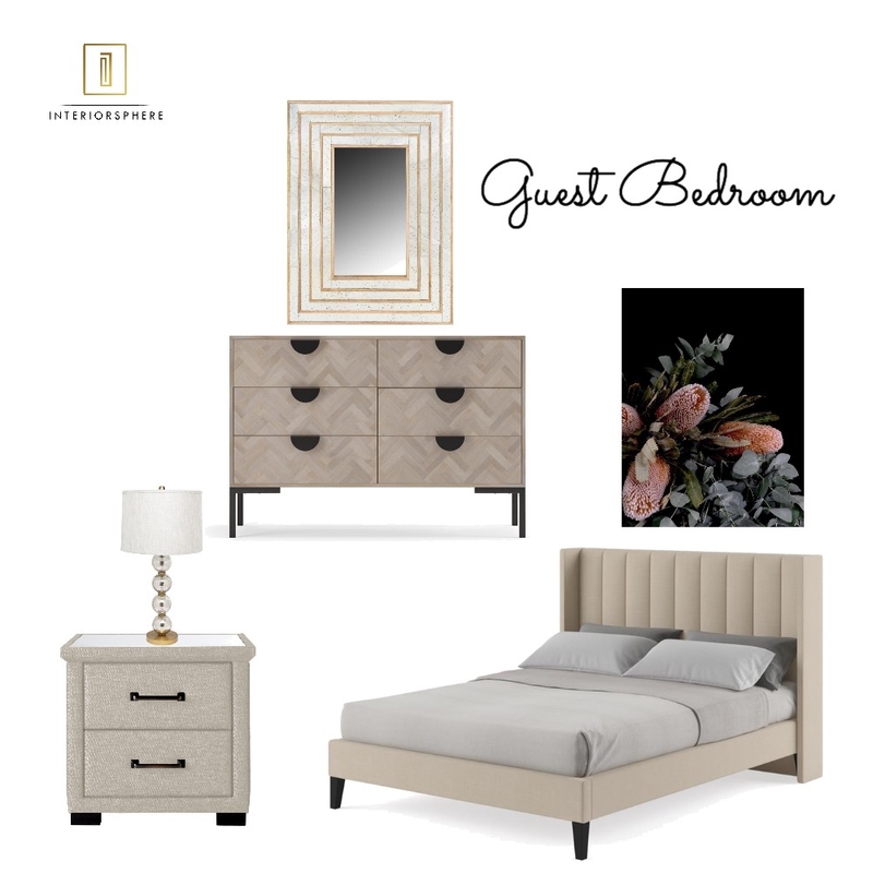 Chelsea Heights Guest Bedroom Mood Board by jvissaritis on Style Sourcebook