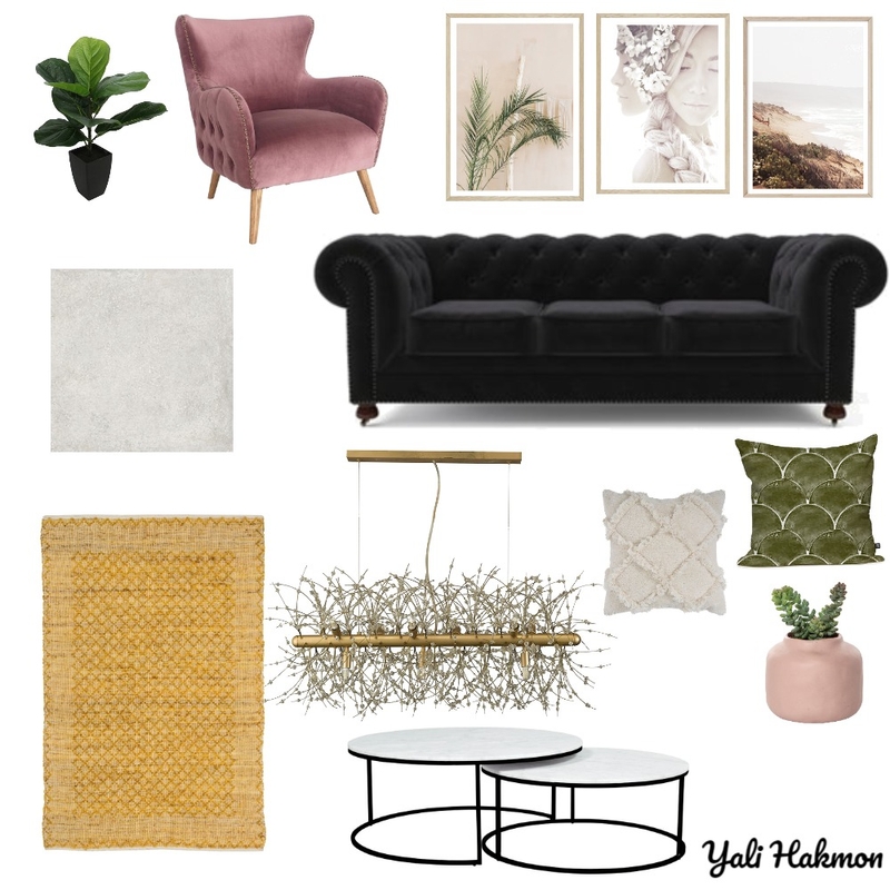 סלון Mood Board by YALI HAKMON on Style Sourcebook