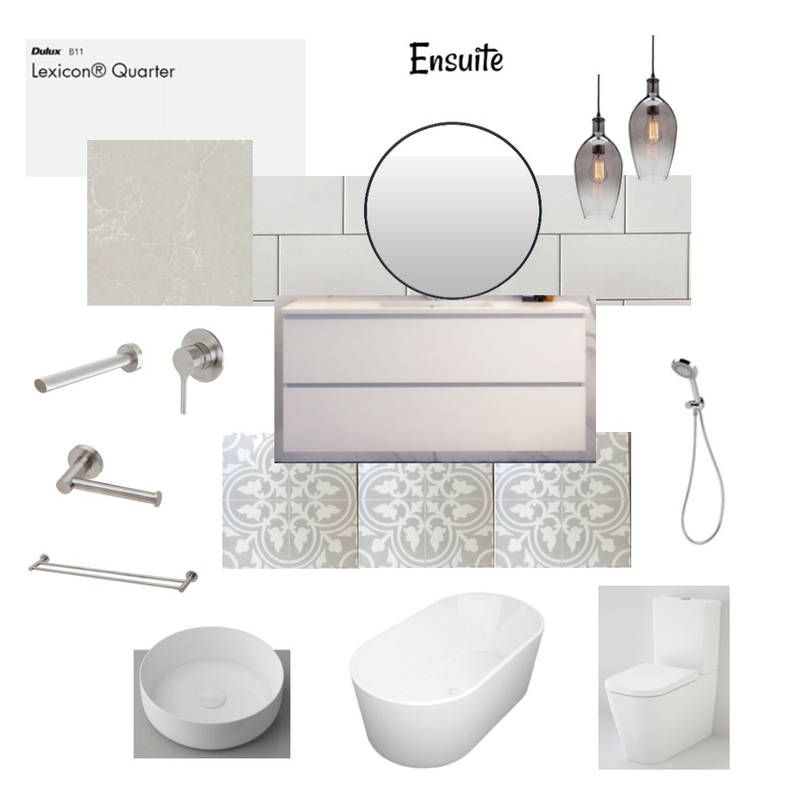 Ensuite Mood Board by melpexton on Style Sourcebook