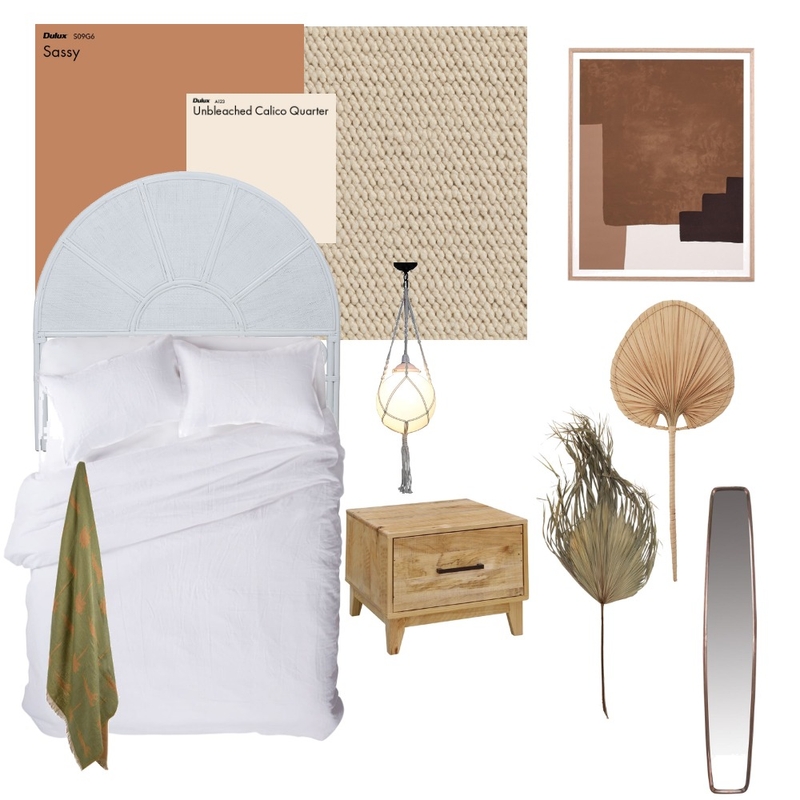 Module 10 - Bedroom 3 Mood Board by erin_burmeister on Style Sourcebook