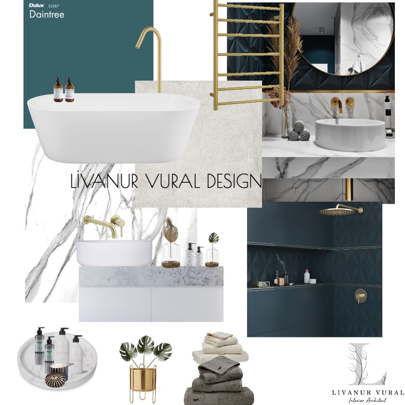 BTHROOM Mood Board by livanurvuraldesign on Style Sourcebook