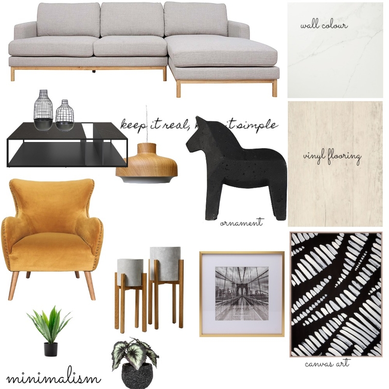 minimalism Mood Board by Mayah3 on Style Sourcebook