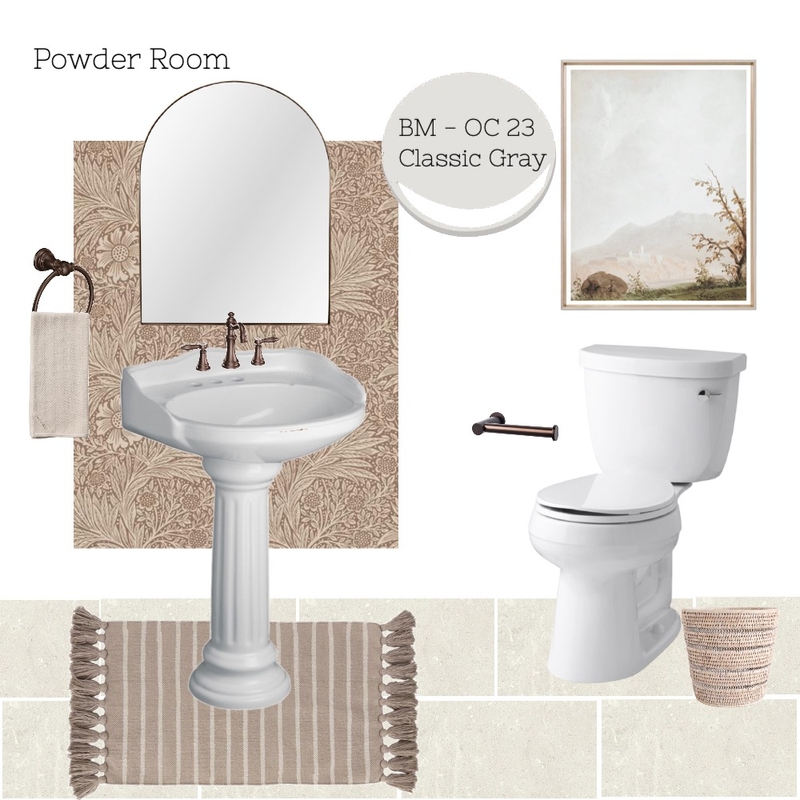 Cotton Renovation - Powder Room Mood Board by jasminarviko on Style Sourcebook