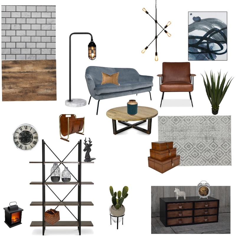 industrial Mood Board by Dariakaz on Style Sourcebook