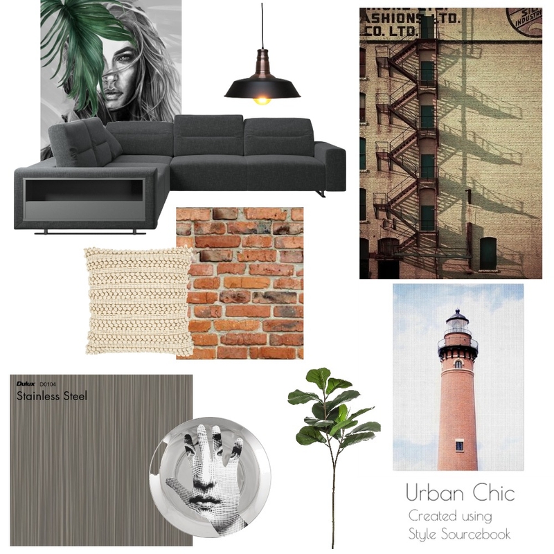 Urban Chic Mood Board by gavinj on Style Sourcebook