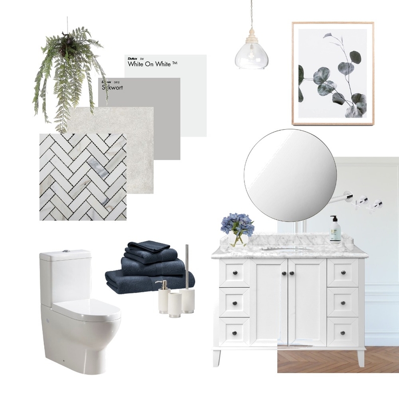 Hamptons Bathroom Mood Board by KMR on Style Sourcebook