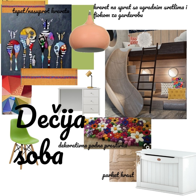 Dečija soba text final Mood Board by Gordana on Style Sourcebook