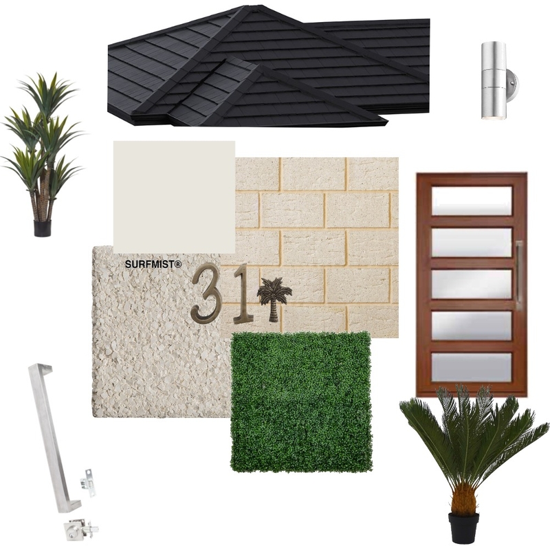 Exterior (front) Mood Board by ourdarchbuild on Style Sourcebook