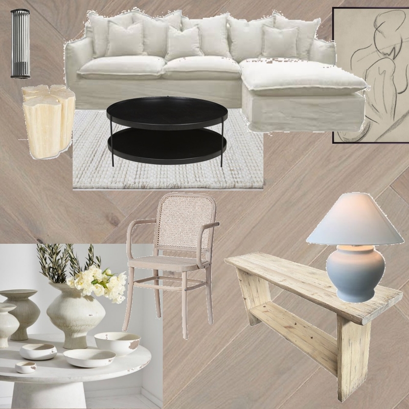 BARN UPSTAIRS LIVING/DINING Mood Board by threexgathered on Style Sourcebook