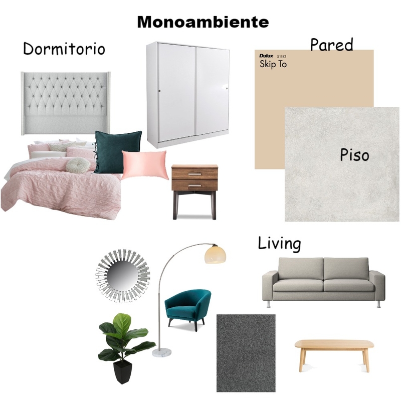 Monoambiente Dai Mood Board by Patricia Lazarte on Style Sourcebook