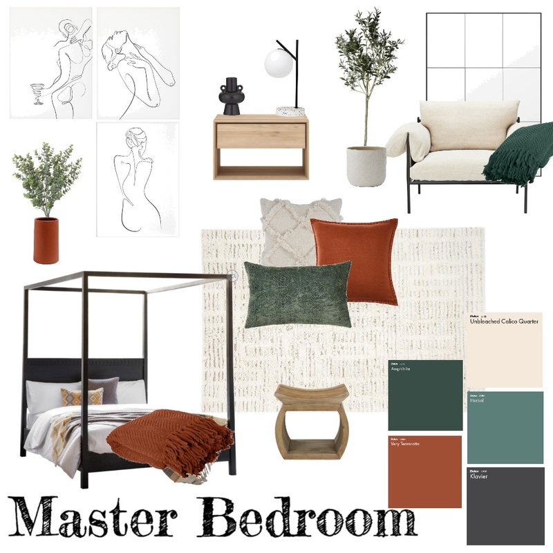 Master Bedroom Mood Board by KatieLang on Style Sourcebook