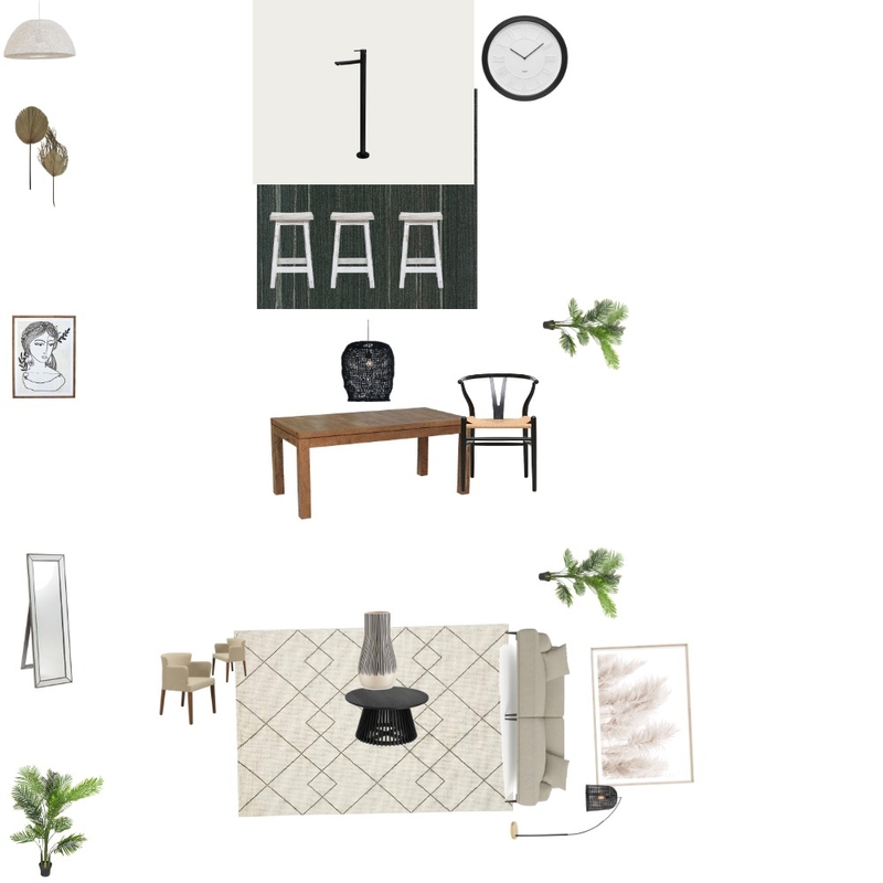 Dining B/W Mood Board by eEeEeEeE on Style Sourcebook