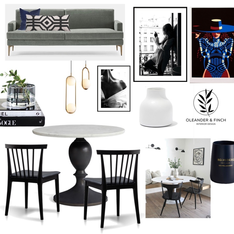 Louise Mood Board by Oleander & Finch Interiors on Style Sourcebook